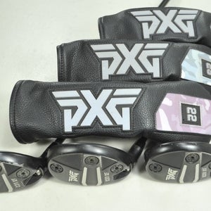 LEFT HANDED PXG 0311 Gen5 4, 5, 6 Hybrid Set Senior Flex Cypher Graphite #195983