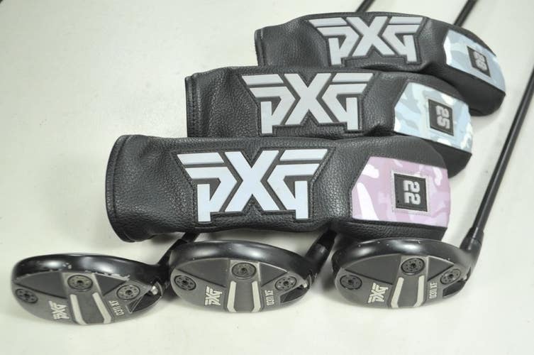 LEFT HANDED PXG 0311 Gen5 4, 5, 6 Hybrid Set Senior Flex Cypher Graphite #195983