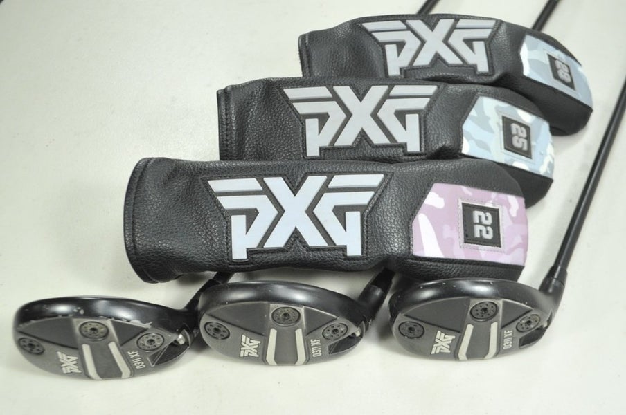 LEFT HANDED PXG 0311 Gen5 4, 5, 6 Hybrid Set Senior Flex Cypher Graphite #195983