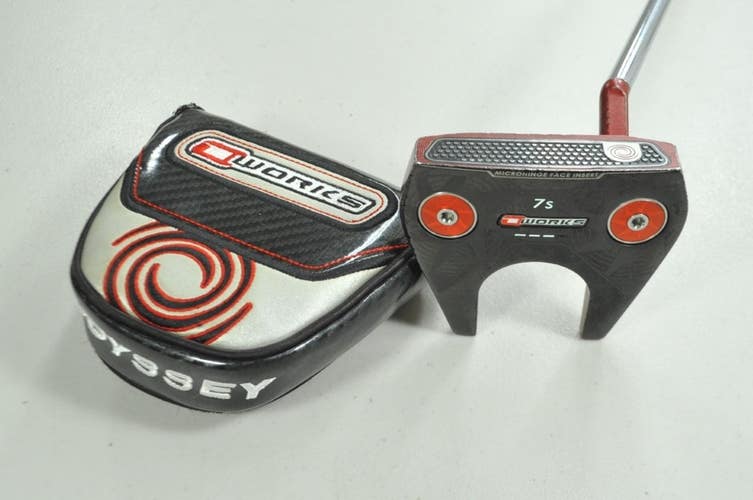 Odyssey O-Works #7S Red 34" Putter Right Steel with Head Cover  # 199028