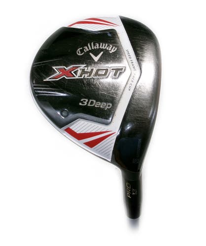 Callaway X Hot Pro 3 Deep 13* 3 Wood Graphite Project X 6.0 PXv Stiff Flex