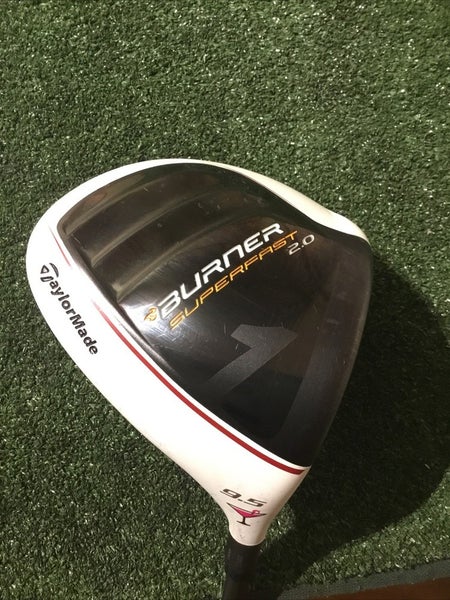 Taylormade Burner Superfast 2.0 9.5* Driver Stiff REAX 4.8 Graphite Shaft (46)