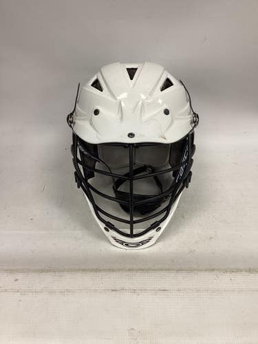 Used Cascade CASCADE CPVR HELMET Lacrosse Helmet White One Size 11851-S000035385