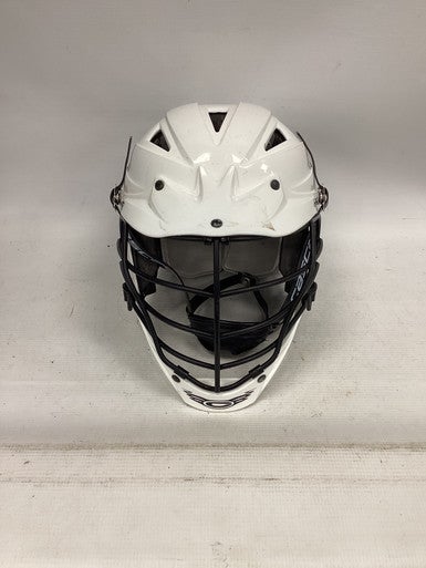 Used Cascade CASCADE CPVR HELMET Lacrosse Helmet White One Size 11851-S000035385