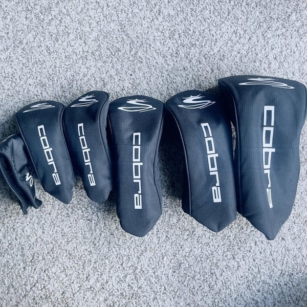 Cobra Diver Fairway Wood Hybrid Putter Golf Club Head Cover Set