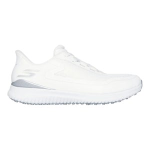 SKECHERS WOMENS SLIP INS GO GOLF FLIGHT WHITE/SILVER