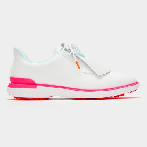 G/FORE WOMENS GALLIVAN2R KILTIE GOLF SHOE SNOW/MULTI