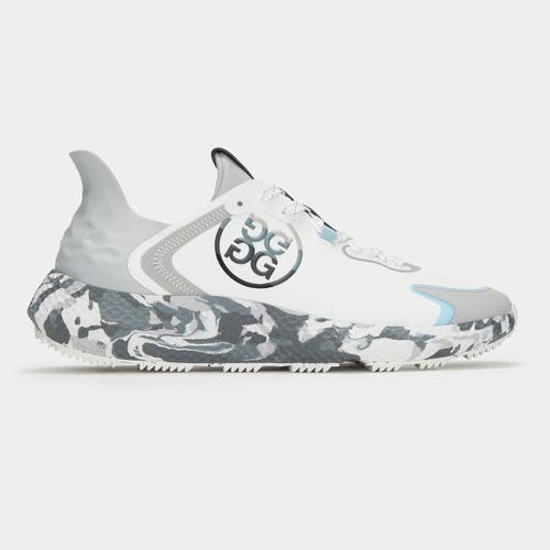G/FORE MENS MG4X2 CAMO SOLE HYBRID GOLF CROSS TRAINER SHOE GREY CAMO/POWDER
