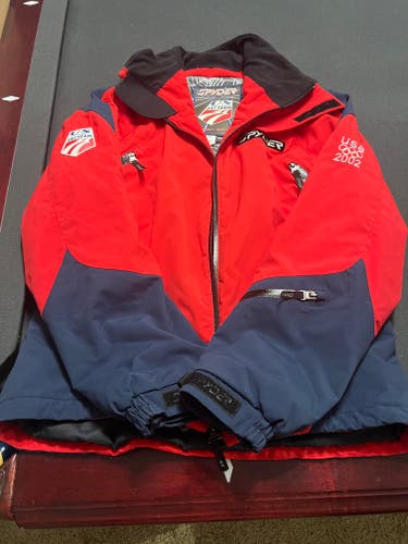 Red Unisex Adult XS Spyder Jacket (Used)