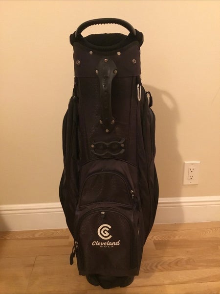 Cleveland Golf Lightweight Cart Bag with 14-way Dividers & Rain Cover