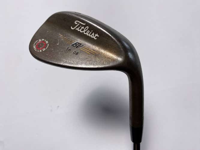 Titleist Vokey Spin Milled CC Oil Can Sand Wedge SW 56* 8 Wedge Steel Mens RH
