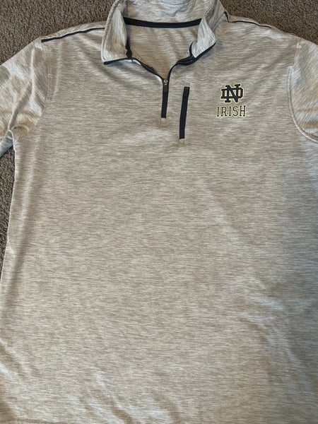 Notre Dame 1/4 zip long sleeve