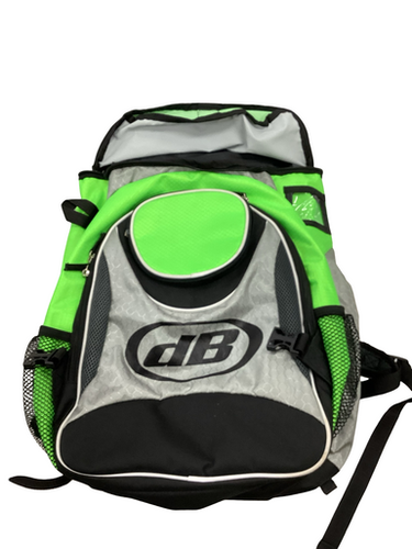 Used DB BACKPACK BB/SB Player Backpack Green 11613-S000164891