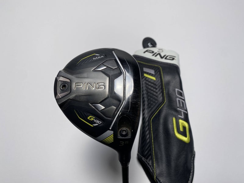 Ping G430 Max 3 Fairway Wood 15* Alta CB 65g Stiff Graphite Mens RH HC