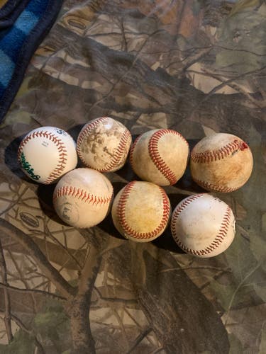 Baseballs (Used) 7 Pack