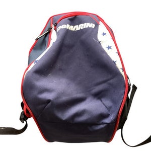 Used Demarini BAT BACKPACK BB/SB Player Backpack White/Red/Navy 11479-S000400226