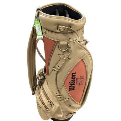 Used Wilson NFL CART BAG Mens Cart Bag Brown 11479-S000400228