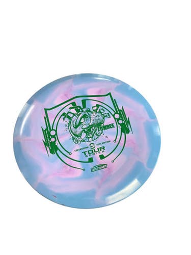 Used Discraft ZOMBIE Disc Golf Driver Royal Blue 11479-S000400205