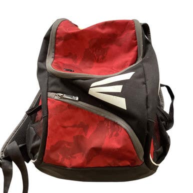Used Easton JR BATBAG BB/SB Player Backpack Red 11479-S000400196