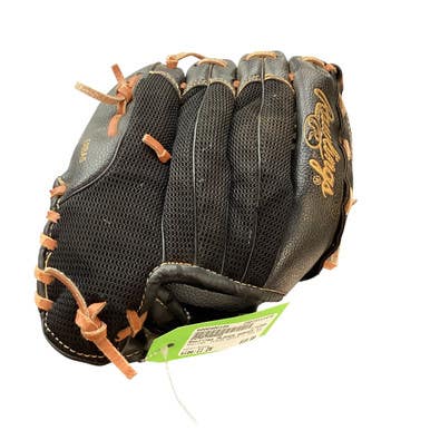 Used Rawlings PLAYER SERIES 11 INCH RHT BB/SB Glove RH Throw Black 11" 11479-S000400195