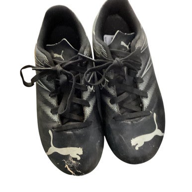 Used Puma Soccer Cleats Black Junior 05 11479-S000400162