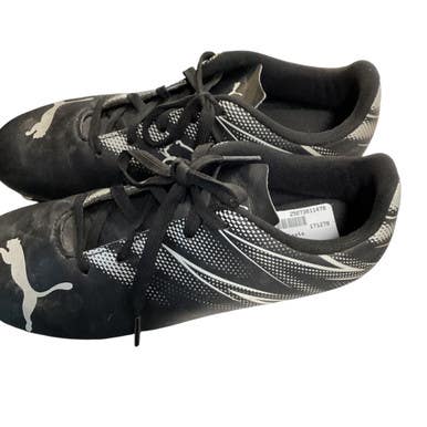 Used Puma Soccer Cleats Black Junior 03.5 11479-S000400165
