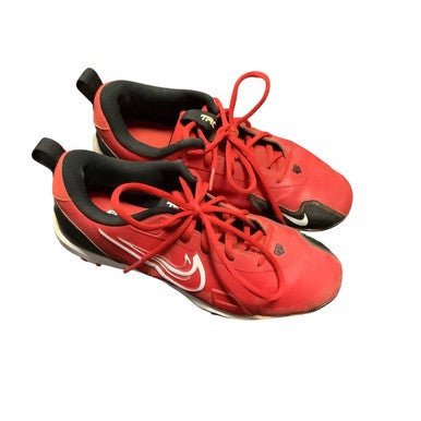 Used Nike FORCE TROUT 9 KEYSTONE BB/SB Cleats Red Junior 05.5 11479-S000400288