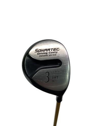 Used SONARTEC DRIVING CAVITY Mens Fairway Wood RH 3 Wood 11347-S000252054