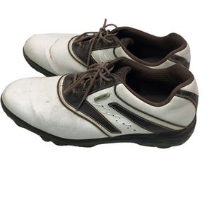 Used Etonic Mens Golf Shoes White Senior 11.5 11347-S000252187