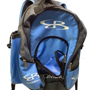 Used BoomBah 2 BAT BACKPACK BB/SB Player Backpack Carolina Blue 11347-S000252176