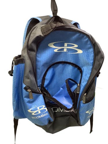 Used BoomBah 2 BAT BACKPACK BB/SB Player Backpack Carolina Blue 11347-S000252176