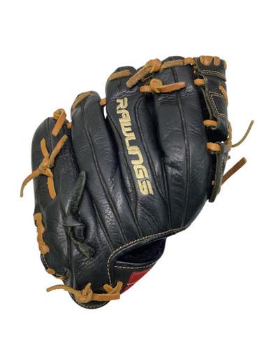 Used Rawlings PREMIUM PRO SERIES BB/SB Glove RH Throw Black 11 3/4" 11347-S000252178
