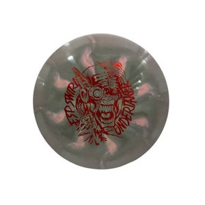 Used Discraft ESP SWIRL UNDERTAKER Disc Golf Driver Grey 11347-S000252161