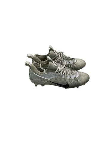Used Nike HUARACHE LAX Cleats Mens White Senior 10 11347-S000252134