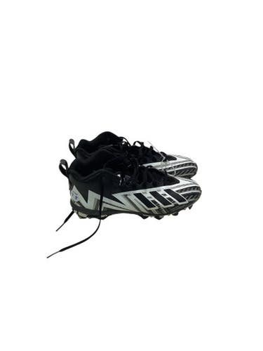 Used Adidas FREAK FB CLEATS Adult FB Cleats Black And White Senior 7.5 11347-S000252126