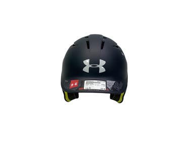 Used Under Armour 6 1/2 - 7 1/2 NAVY Batting Helmet No Mask Navy Blue One Size 11347-S000252119
