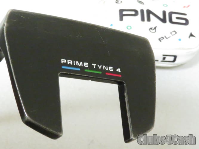 PING PLD Milled Prime Tyne 4 Stealth Putter Matte Black Stepless +Cover 35" LEFT