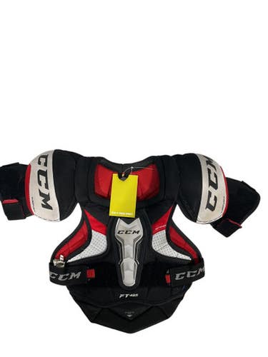 Used CCM FT485 JETSPEED Junior Shoulder Pads SM 11847-S000028238