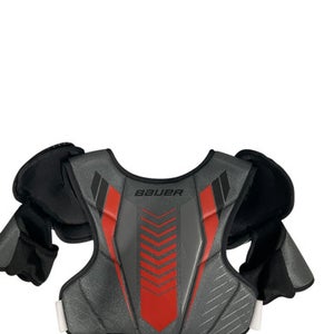 Used Bauer LIL SPORT SHLDR PADS JR Junior Shoulder Pads SM 11847-S000028229