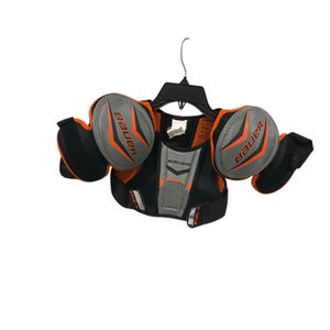 Used Bauer ONE.4 Youth Shoulder Pads SM 11847-S000028191