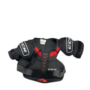 Used CCM QLT EDGE Youth Shoulder Pads LG 11847-S000028176