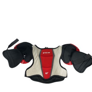 Used CCM U+ Youth Shoulder Pads MD 11847-S000028180