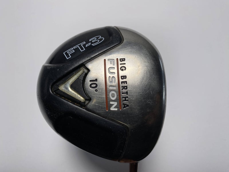 Callaway Fusion FT-3 Driver 10* Aldila NVS Orange 55g Senior Graphite Mens RH