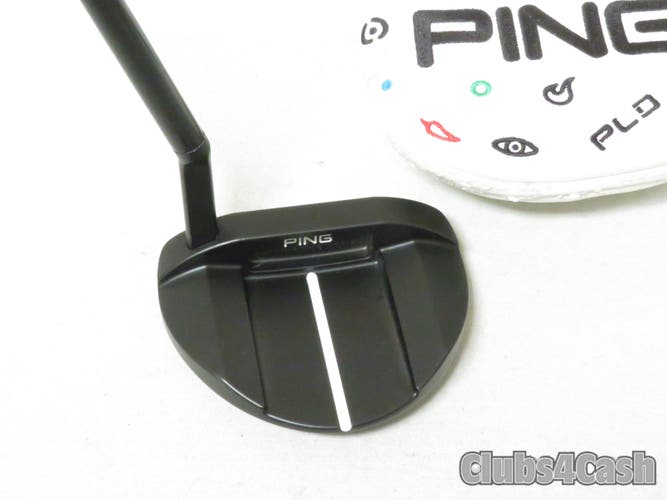 PING PLD Milled Putter OSLO 4 Matte Black Stepless 36" +Cover .. Near MINT