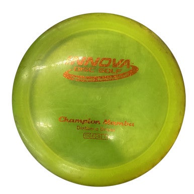 Used Innova CHAMPION MAMBA Disc Golf Driver Yellow 11760-S000079659