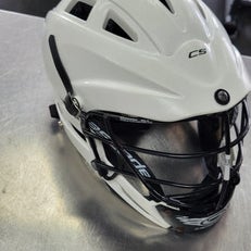 Used Cascade CS Lacrosse Helmet White One Size 11497-S000150781