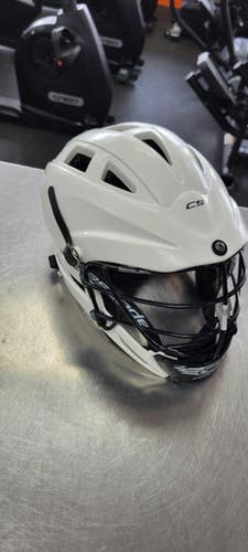 Used Cascade CS Lacrosse Helmet White One Size 11497-S000150781