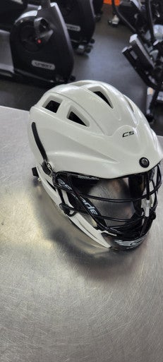 Used Cascade CS Lacrosse Helmet White One Size 11497-S000150781