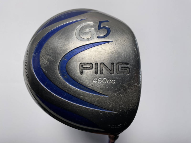 Ping G5 Driver 10.5* Grafalloy Pro Launch Blue 65g Regular Graphite Mens RH