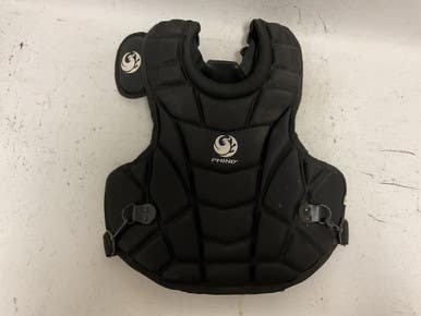 Used PHINIX Catchers Chest Protector Black Youth 11855-S000188793
